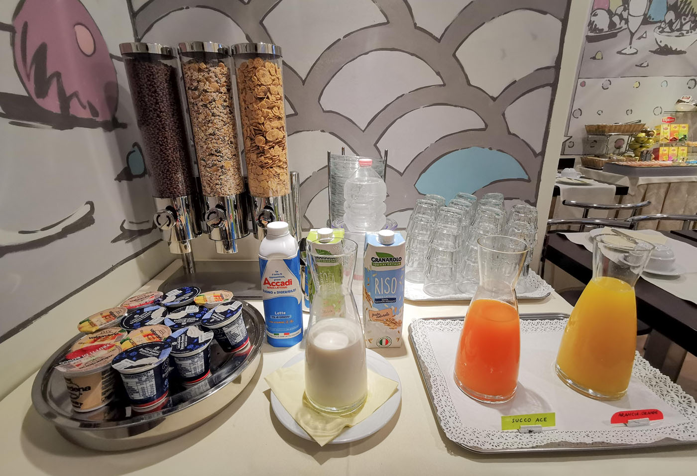 Salle de petit déjeuner