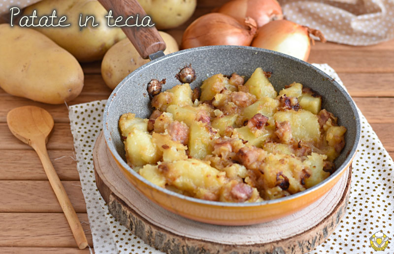 Patate in tecia